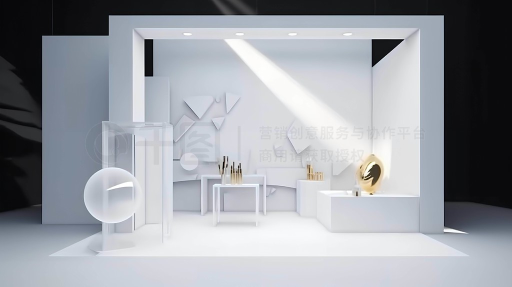 駕馭光影，構筑虛擬空間的品牌華章——3D渲染模擬618展臺創意圖解讀